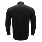 Power Flex Button-Up Shirt BLACK